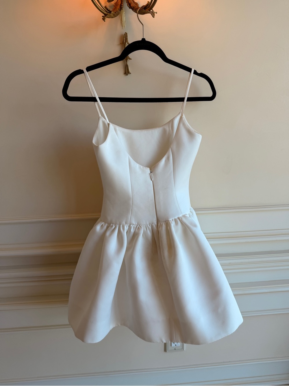 GORGEOUS White Flare Mini Dress - Picture 5 of 7